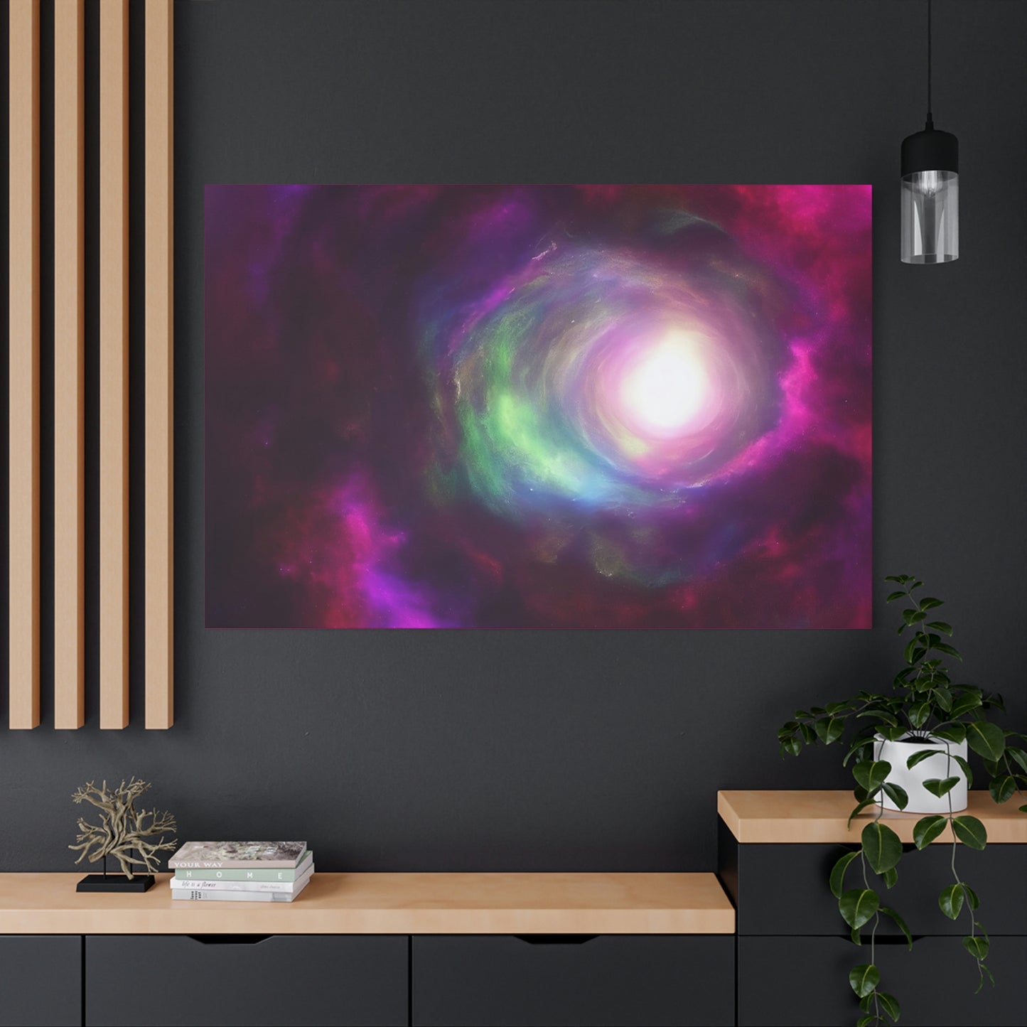 Astral Wormhole Classic Canvas