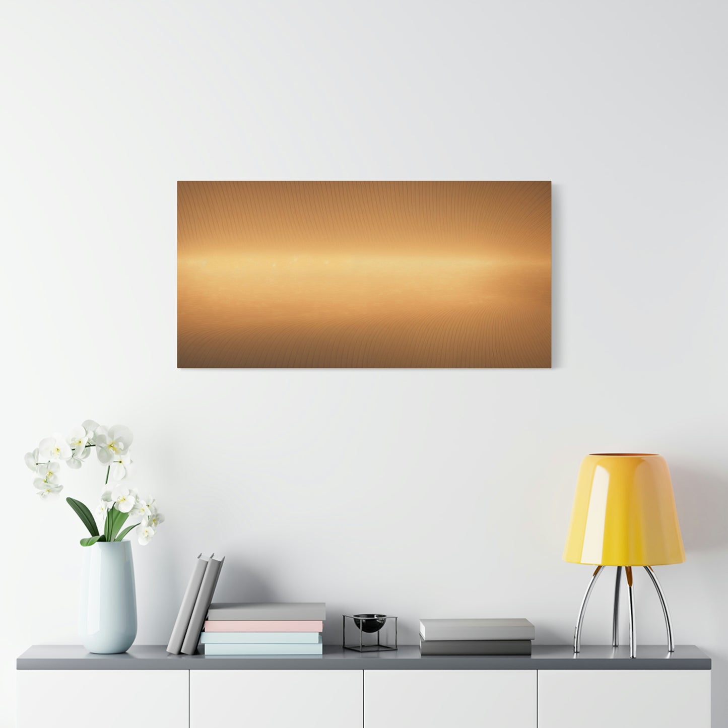 Theta Sounds Waves Classic Canvas