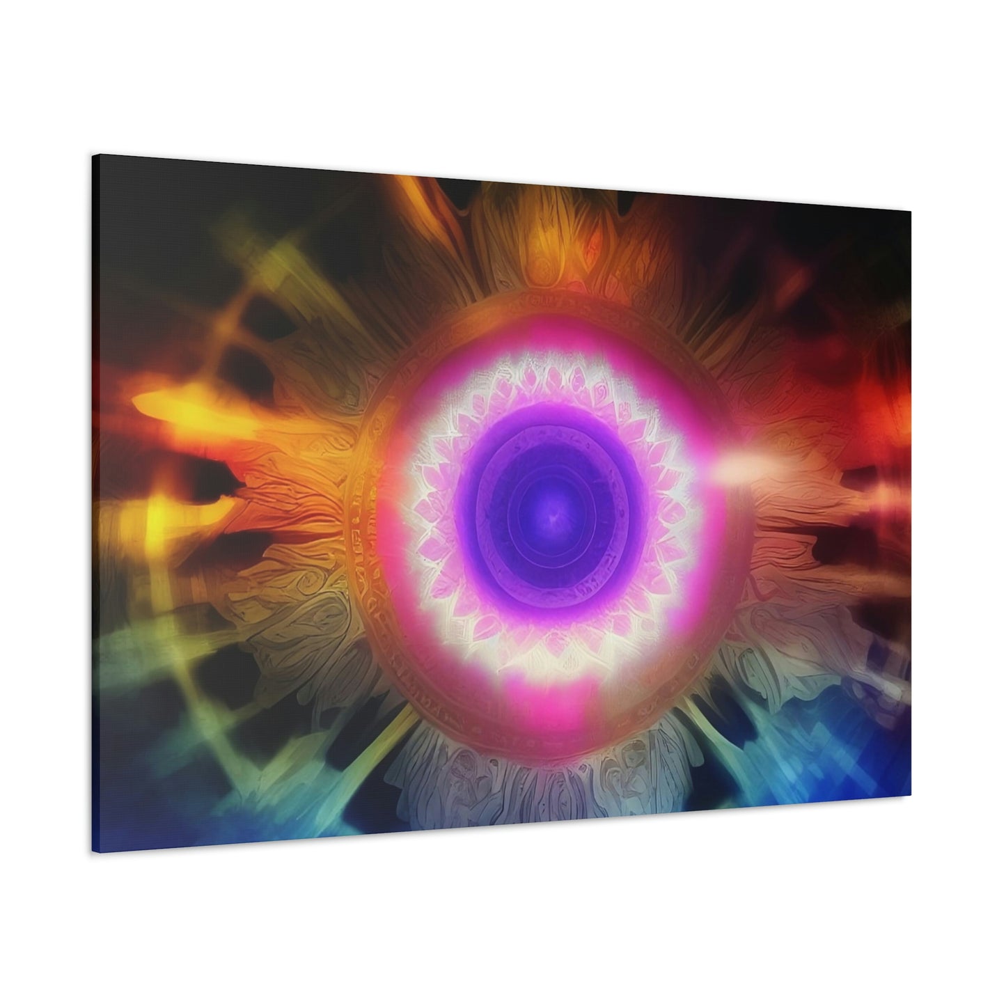 Fractal Brainwave Classic Canvas