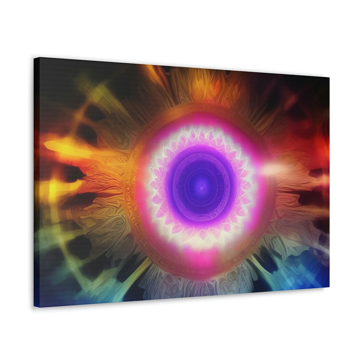 Fractal Brainwave Classic Canvas