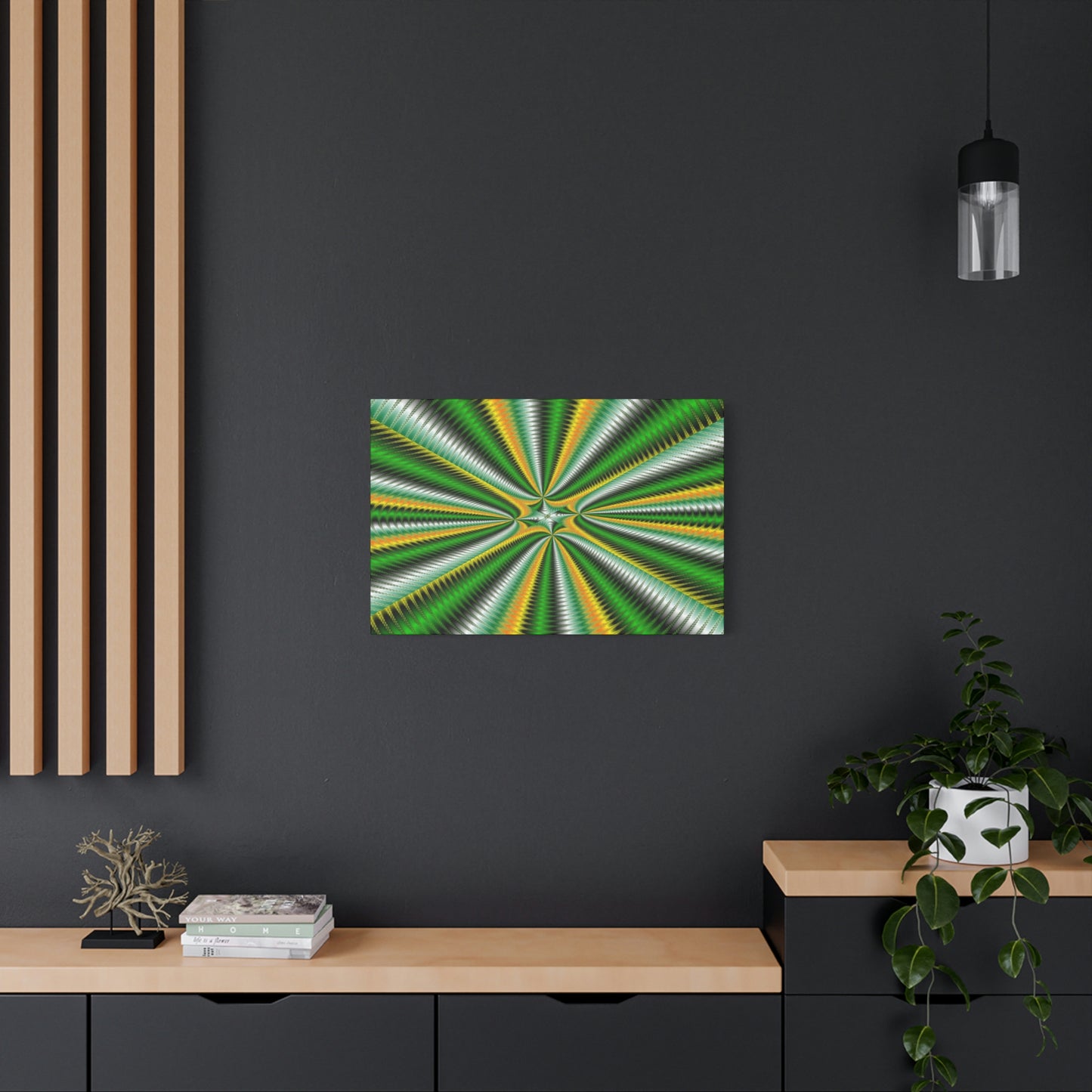 Hypnotic Hues Classic Canvas