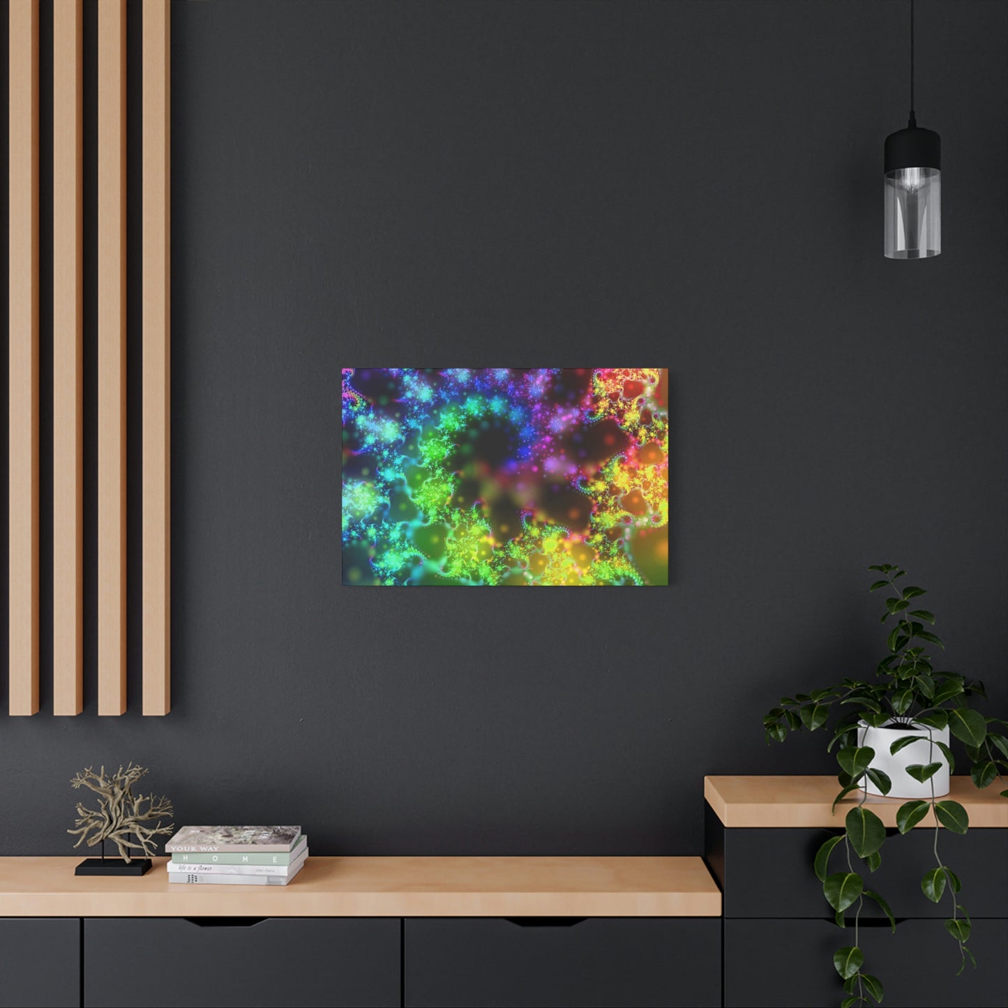 Psychedelic Portal Classic Canvas