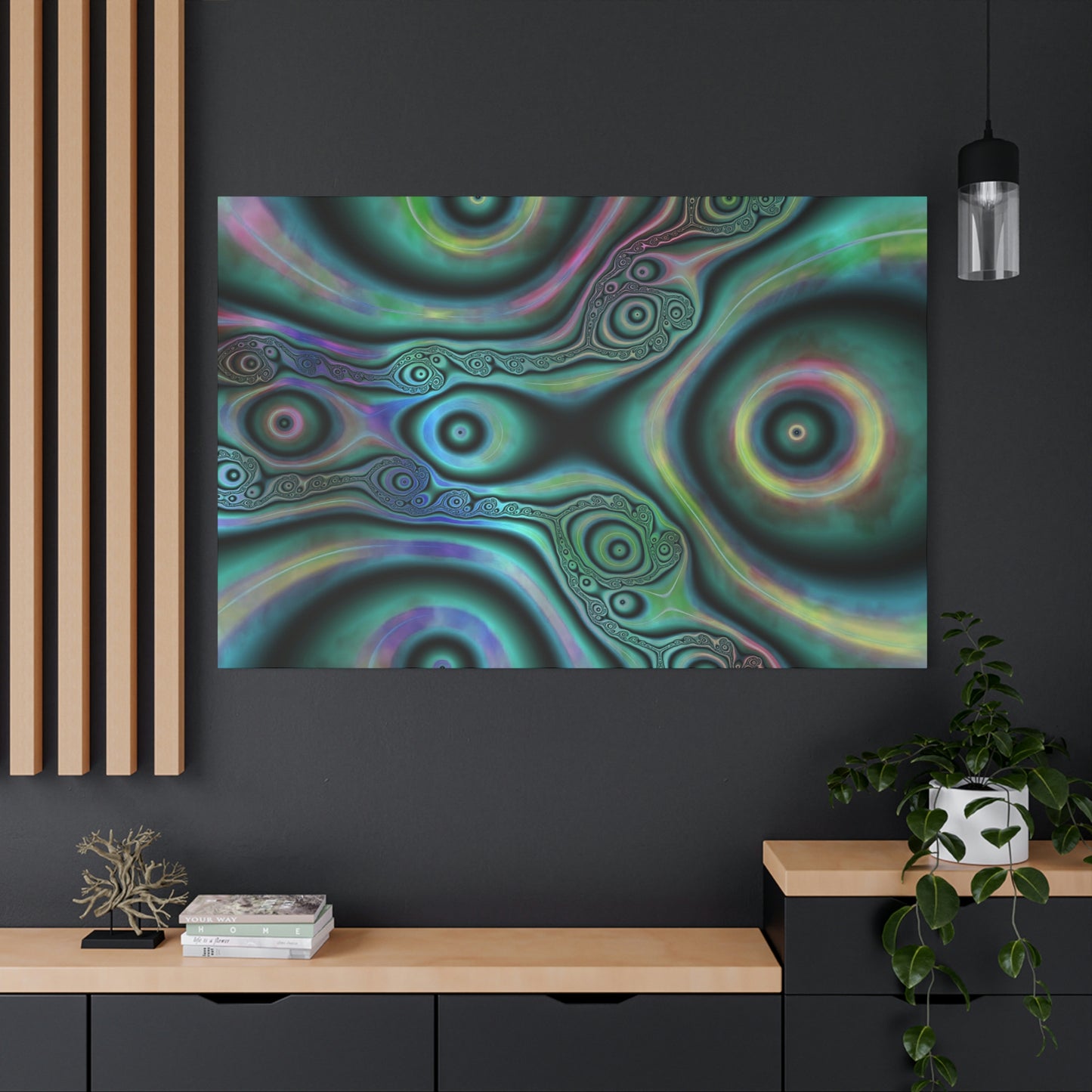 Colorful Contemplation Classic Canvas