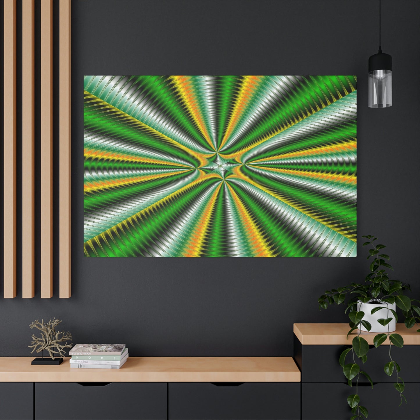 Hypnotic Hues Classic Canvas