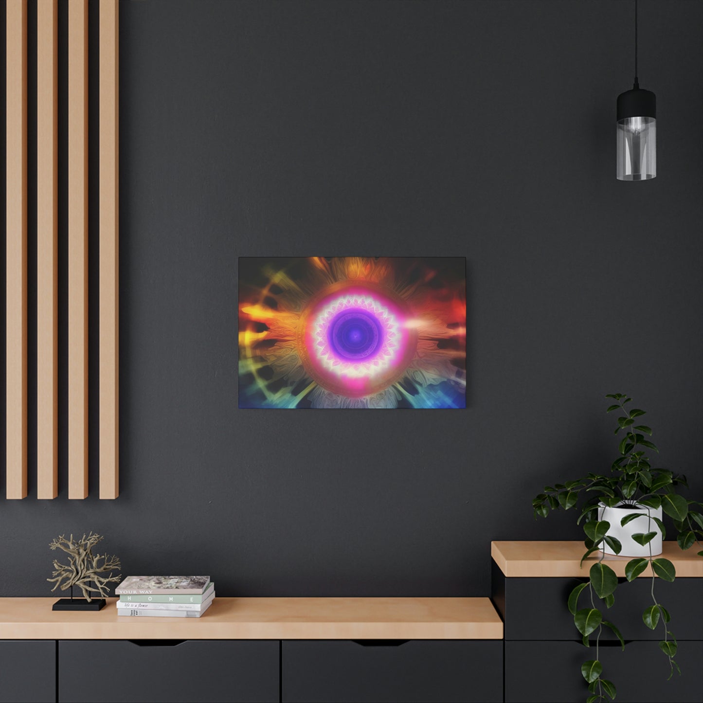 Fractal Brainwave Classic Canvas