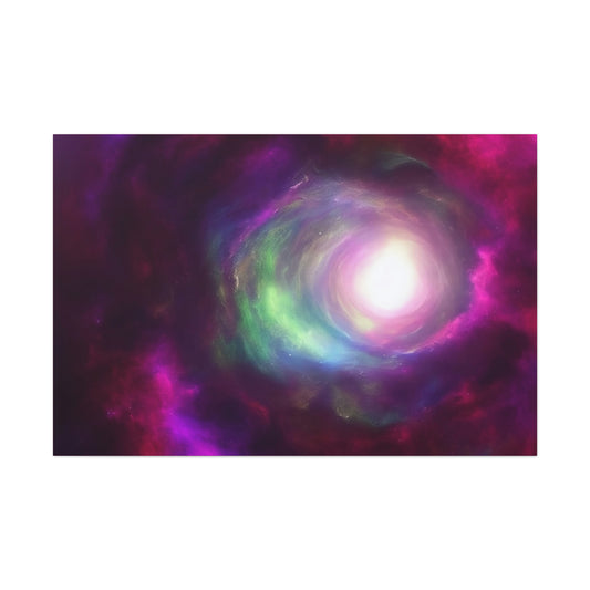 Astral Wormhole Classic Canvas