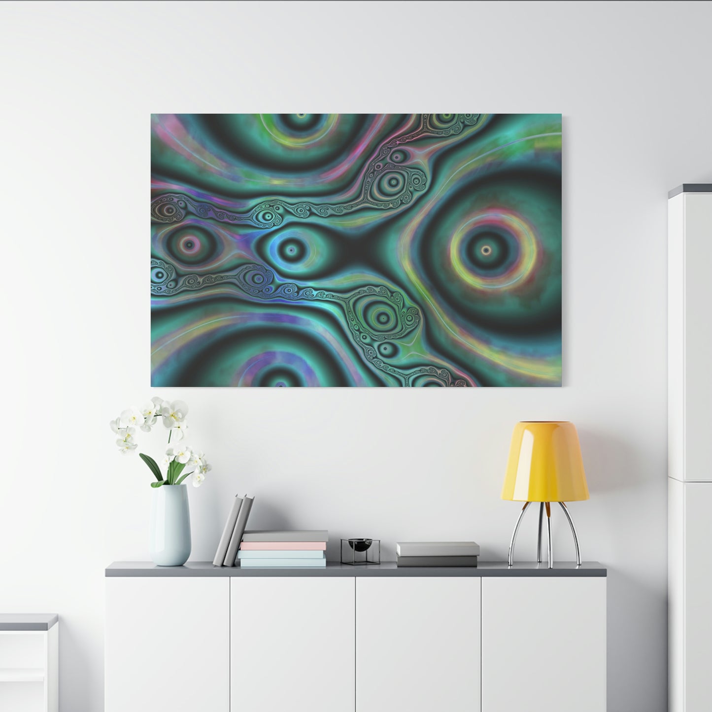 Colorful Contemplation Classic Canvas