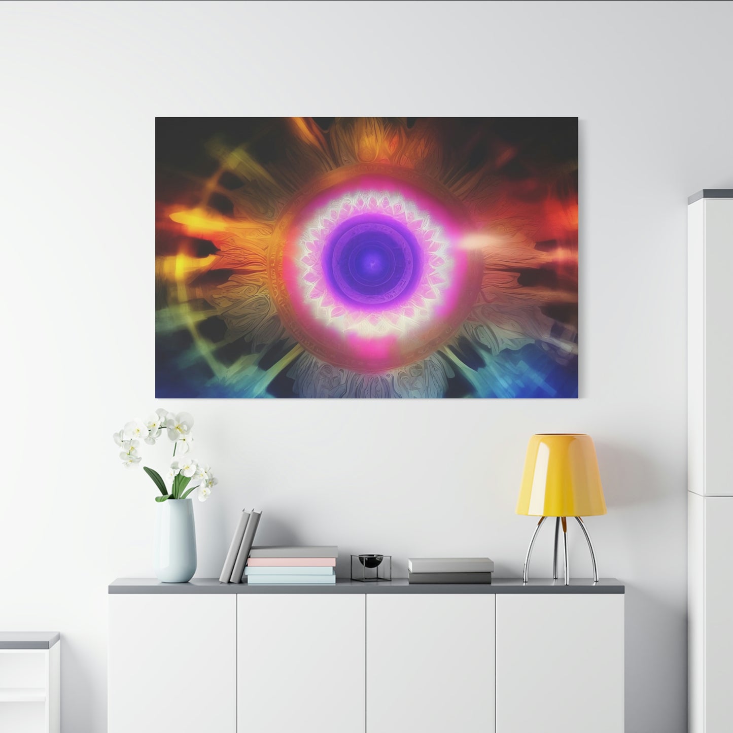 Fractal Brainwave Classic Canvas