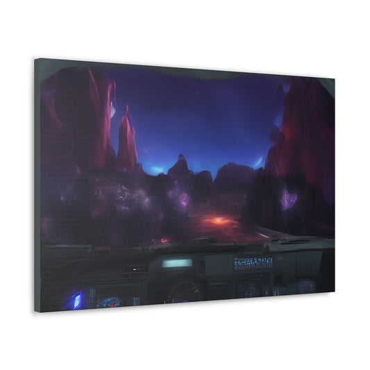 Into The Quantum Realm Classic Canvas