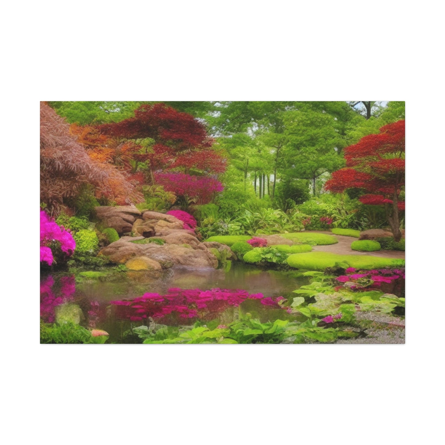 Japanese Garden Classic Canvas