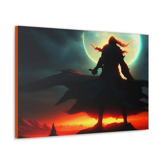 Epic Game Character Classic Canvas