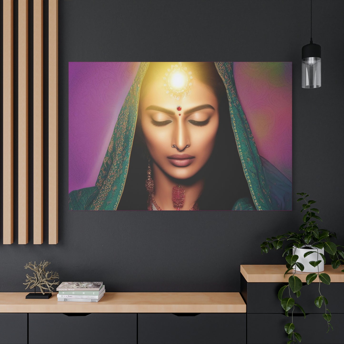 Third Eye Chakra Classic Canvas