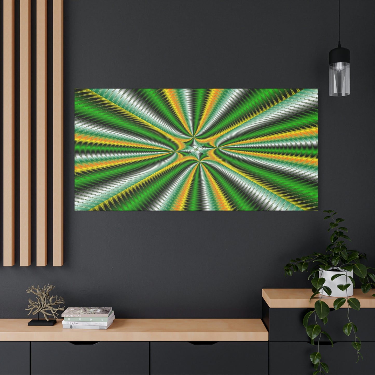 Hypnotic Hues Classic Canvas