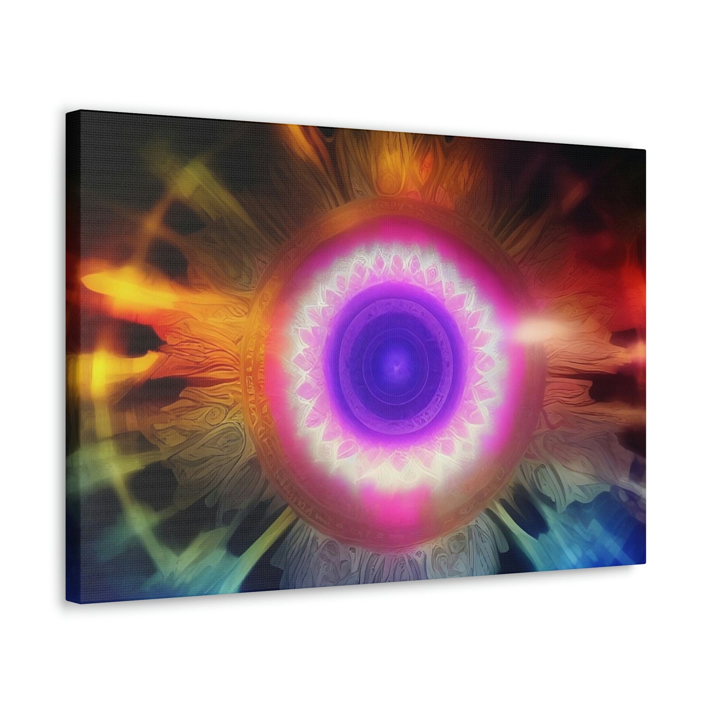 Fractal Brainwave Classic Canvas