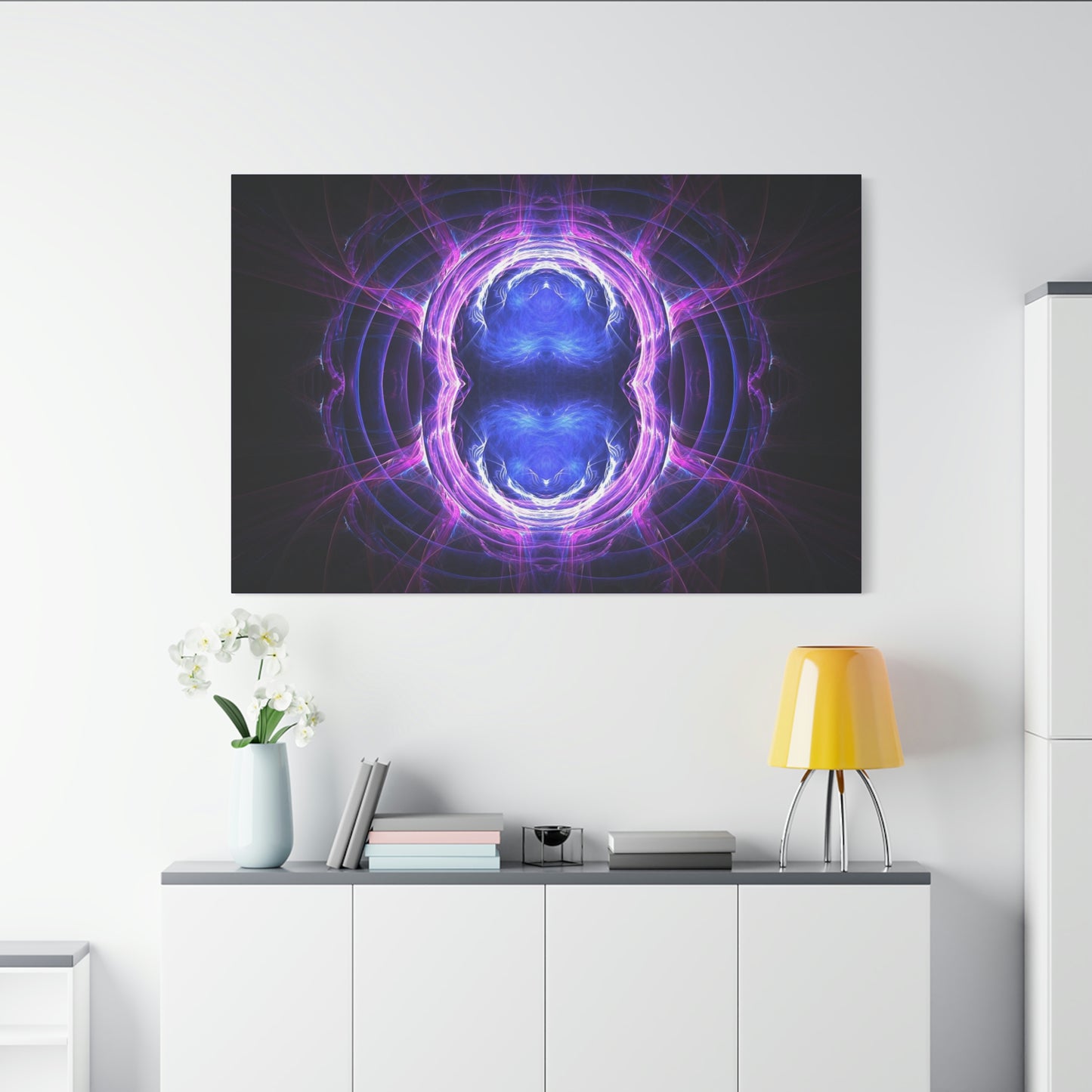 Cosmic Collision Classic Canvas