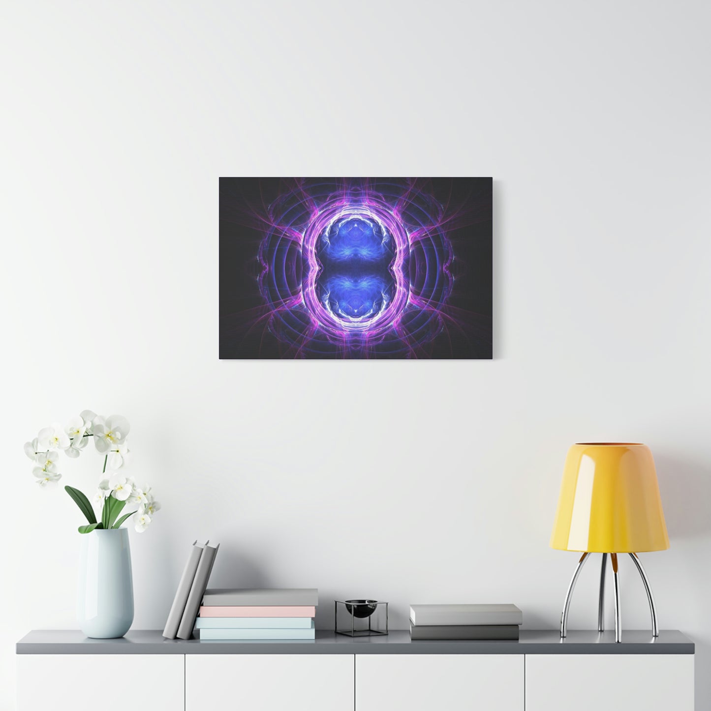 Cosmic Collision Classic Canvas