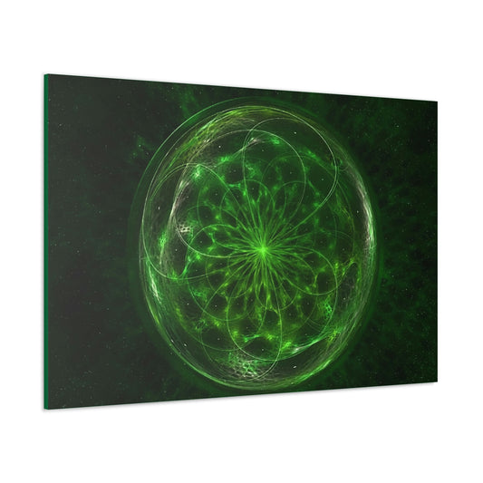 Technicolor Tesseract Classic Canvas