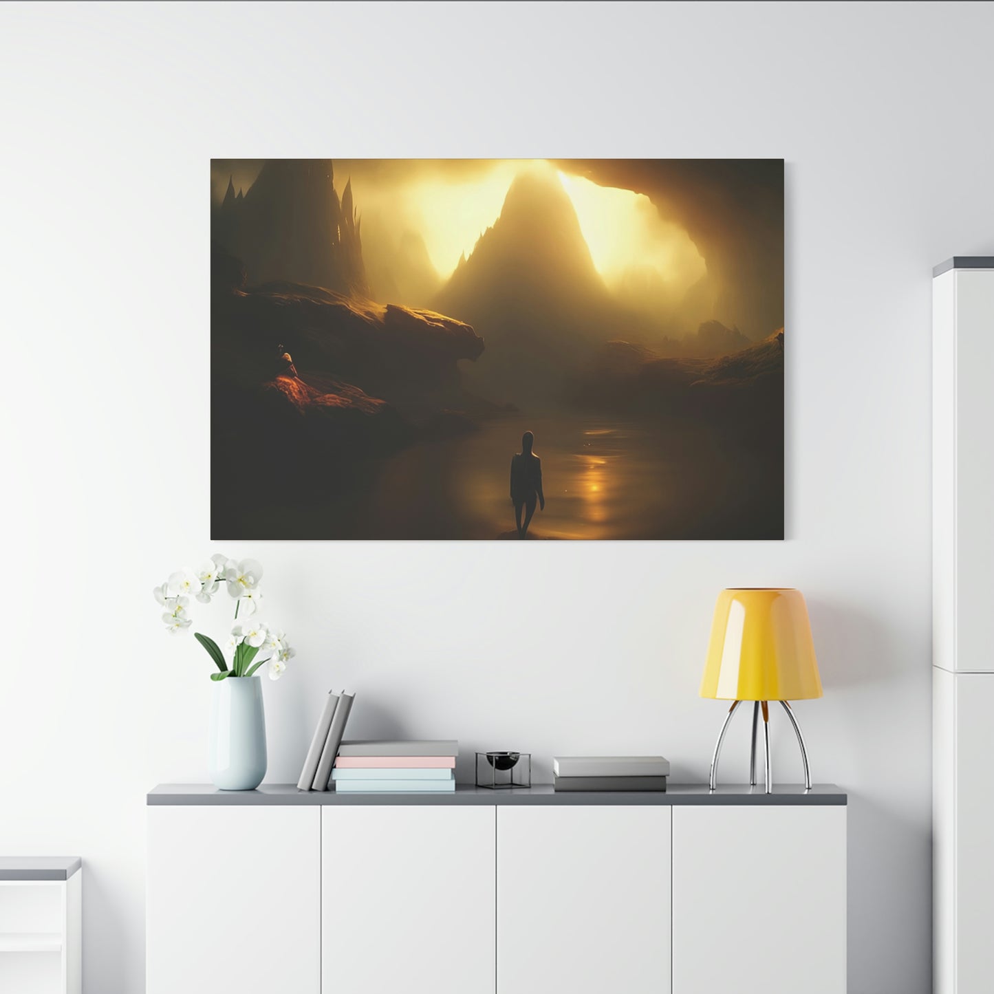 Light and Dark Classic Canvas