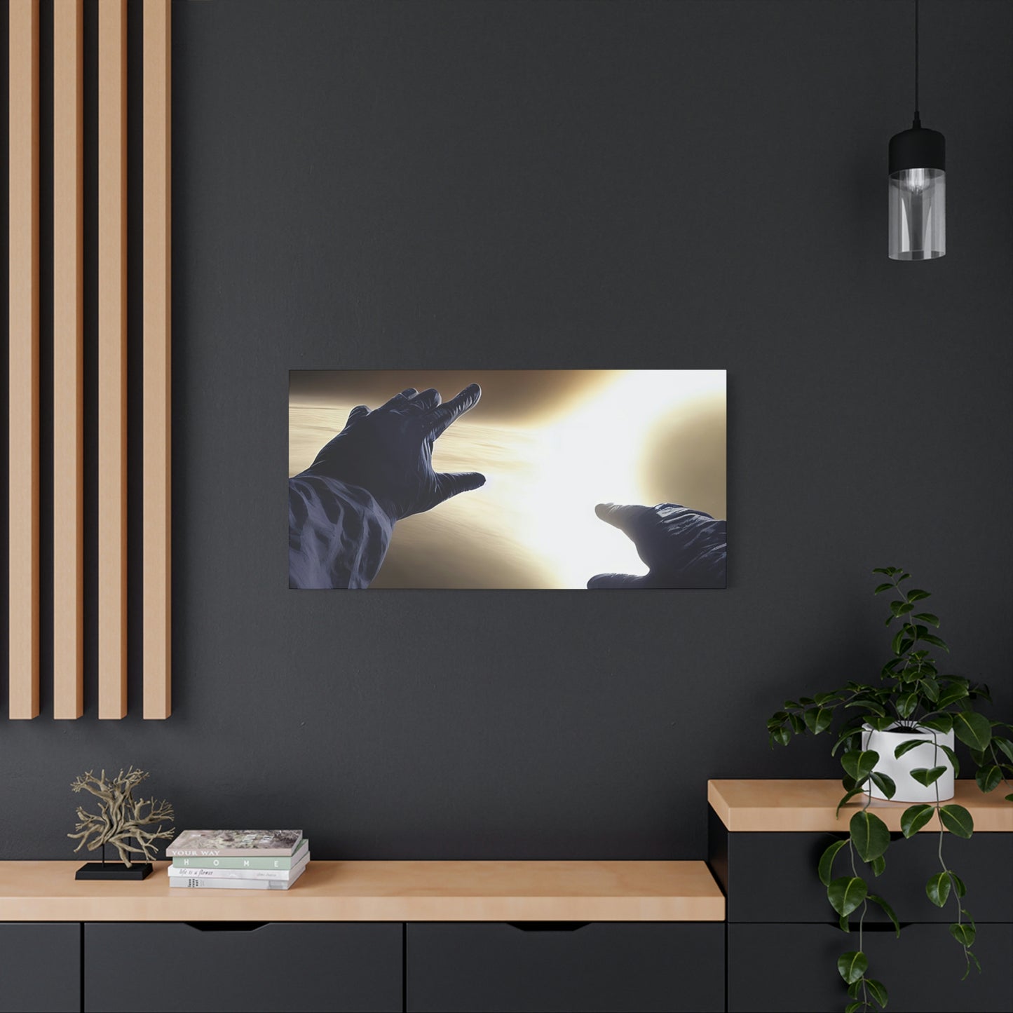 Insterstellar Blackhole Classic Canvas