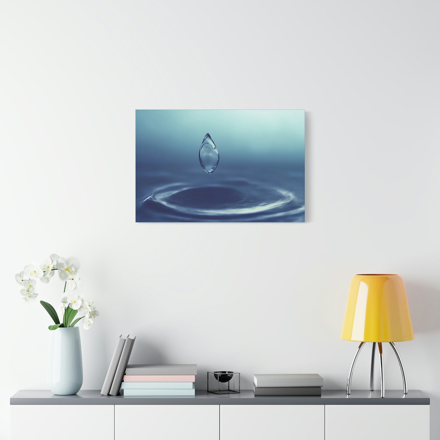 Waterdrops Classic Canvas