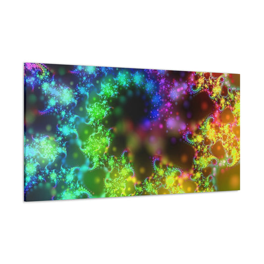 Psychedelic Portal Classic Canvas