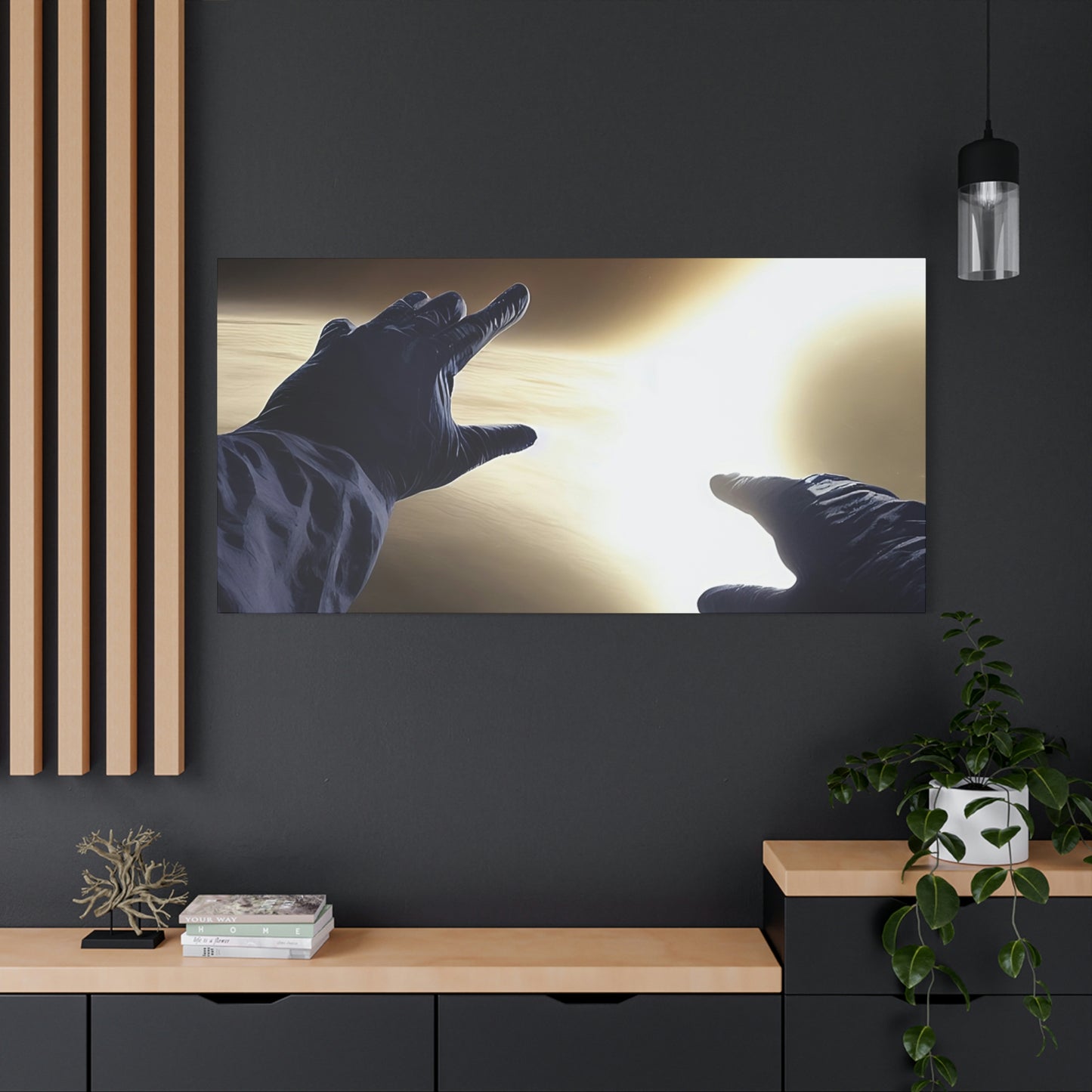 Insterstellar Blackhole Classic Canvas