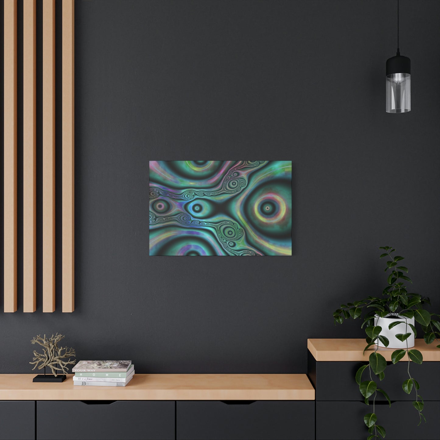 Colorful Contemplation Classic Canvas