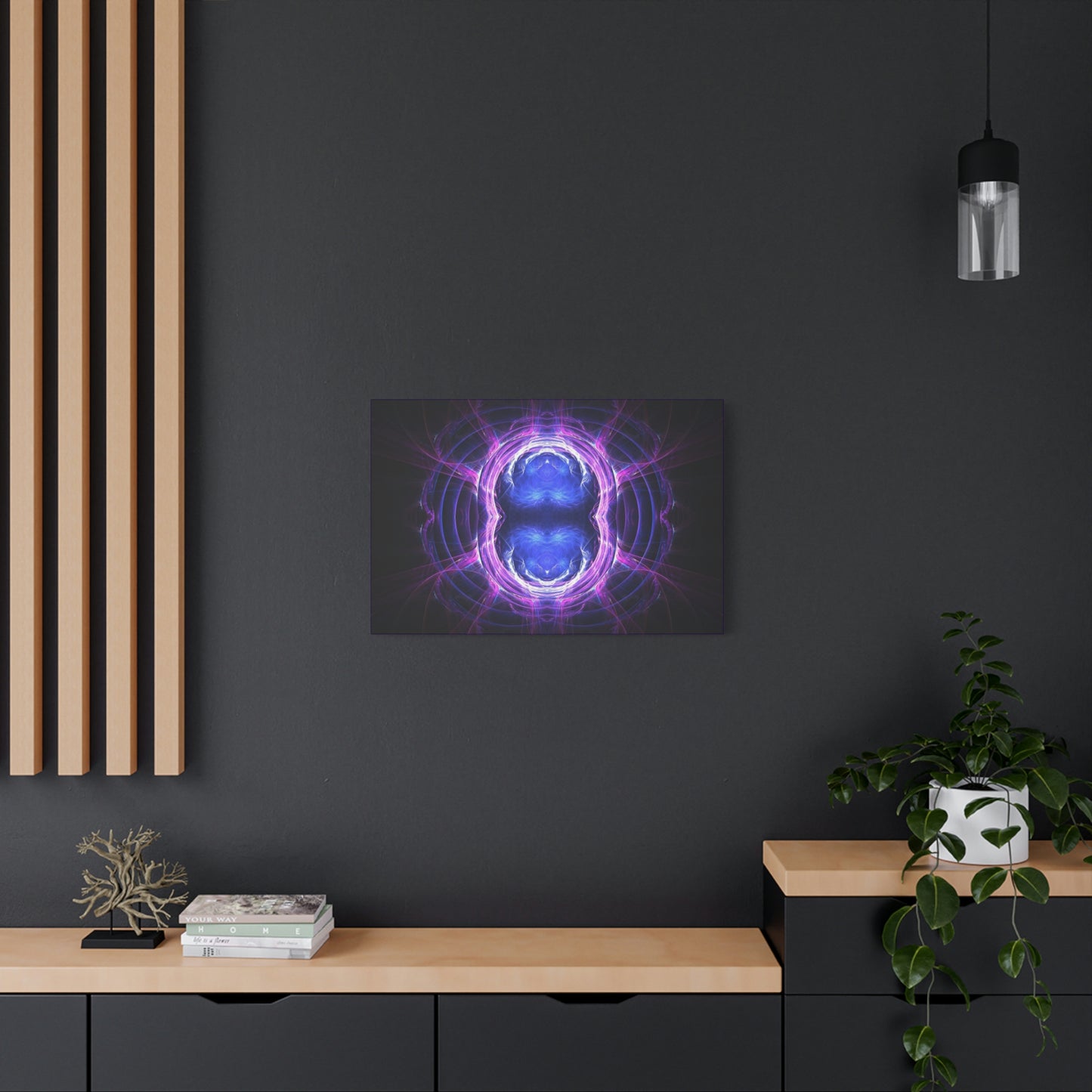 Cosmic Collision Classic Canvas