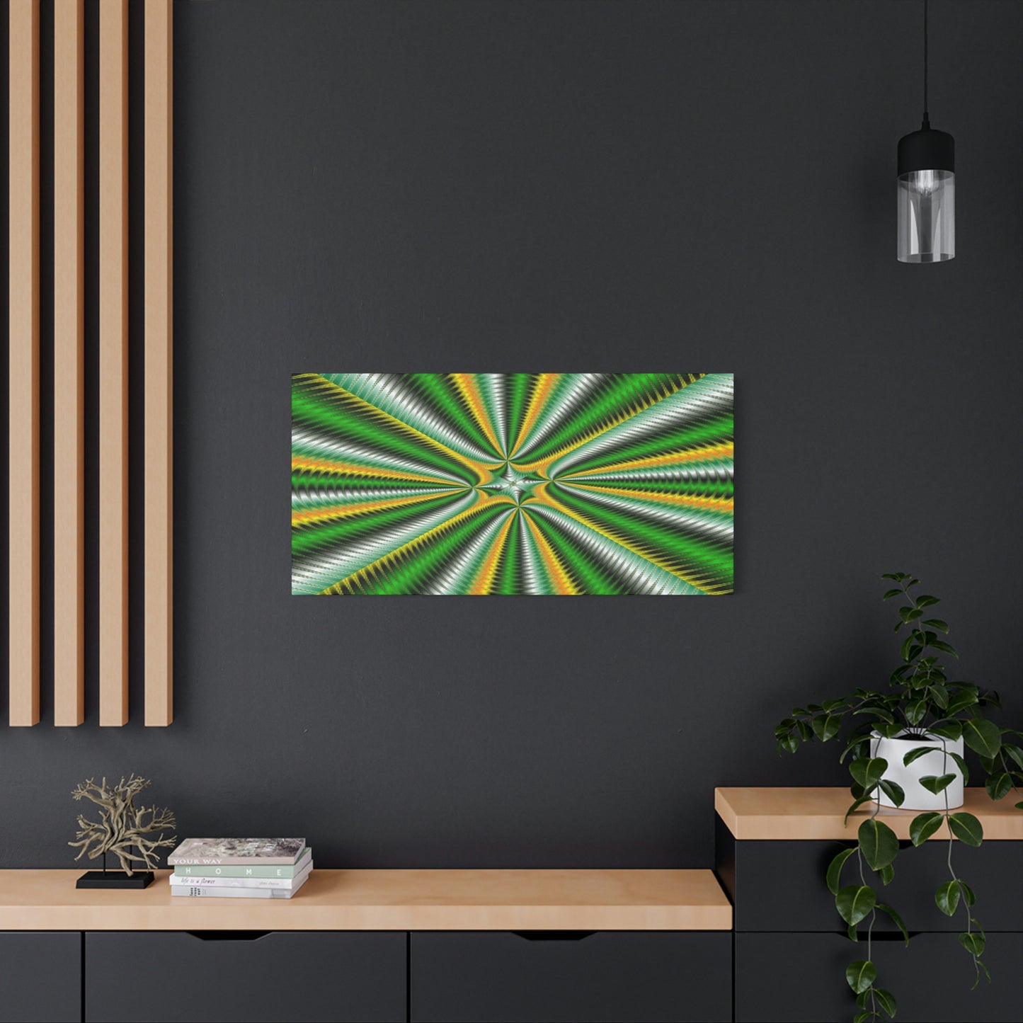 Hypnotic Hues Classic Canvas